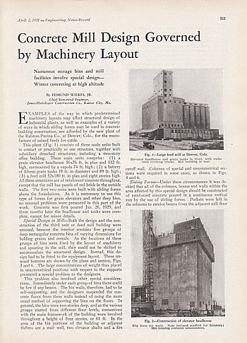 1931 Article Ralston Purina Co New Plant, Denver CO  