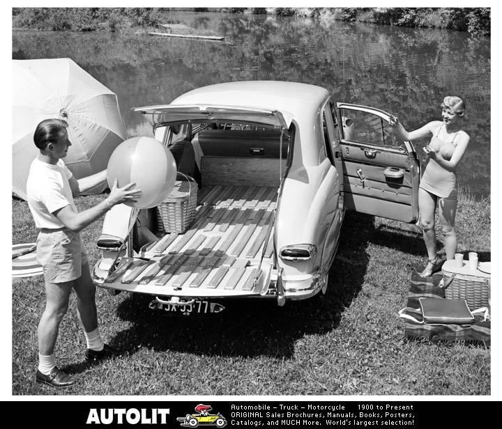 1949 Kaiser Frazer Vagabond Factory Photo  