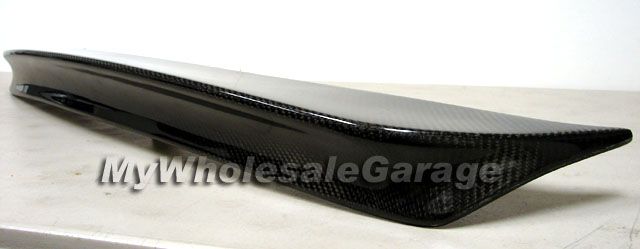 05 07 08 Pontiac G6 Carbon Fiber Trunk Lid Spoiler Lip  