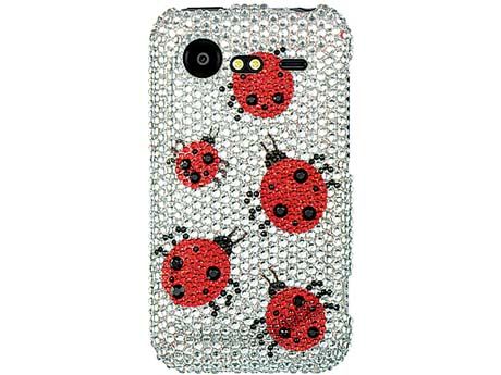 RHINESTONE BLING HARD CASE COVER HTC DROID INCREDIBLE 2  