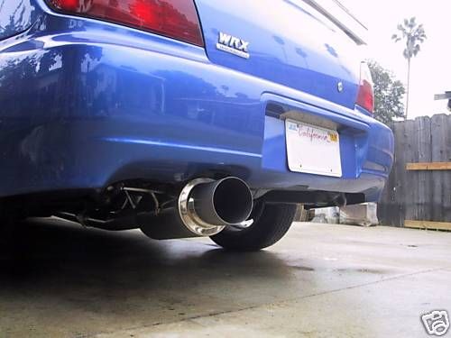 JDM N1 CATBACK EXHAUST 02 03 04 05 06 07 SUBARU WRX 3  