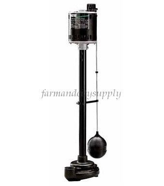 WAYNE SPV 800 PEDESTAL THERMOPLASTIC SUMP PUMP 1/2HP  