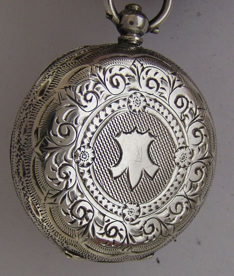 Amazing 120 Years Old Cylinder Antique English KW/KS Pocket Watch MINT 