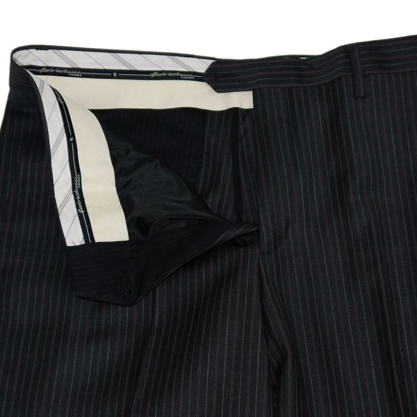 Ermenegildo Zegna cloth Charcoal Pinstripe suit by Paolo Lastrucci 