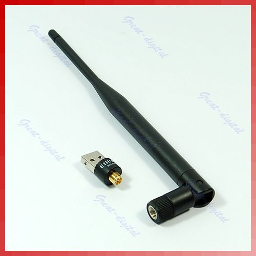 11N 150M WiFi USB Wireless Lan Adapter + 5dbi Antenna  