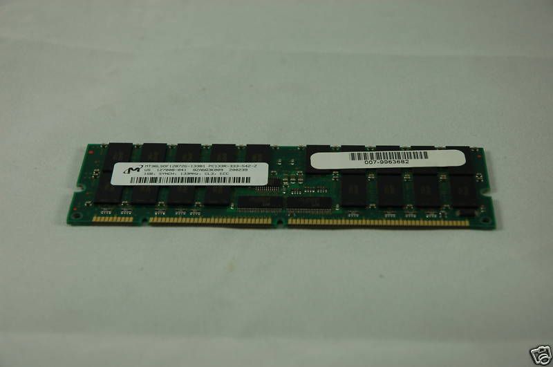 MT36LSDF12872G 133B1 1GB Sdram 133MHz 168pin Ecc  