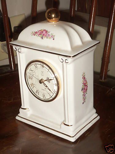 porcelain/china mantle clock,PS,Limited Edition,1993  