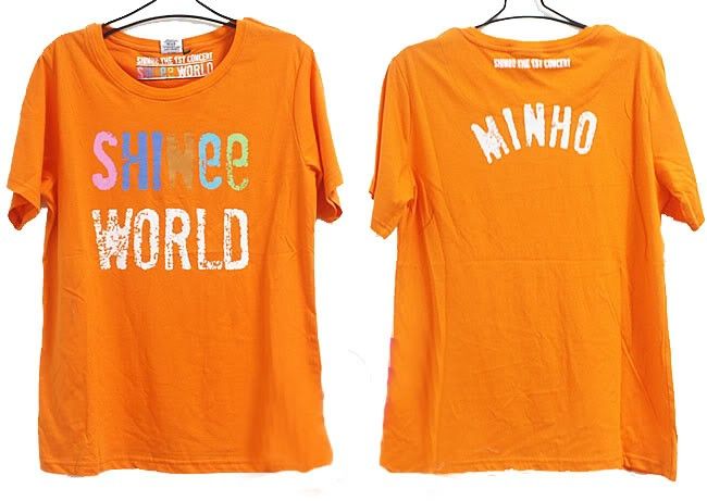   camisetas de CONCIERTO de SEUL de ESTILO de SHINEE de 1ra KPOP NUEVAS