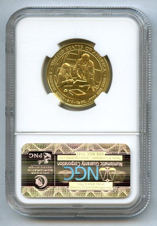 2009 W $1 SARAH POLK FIRST SPOUSE GOLD COIN ~ MS70 NGC  