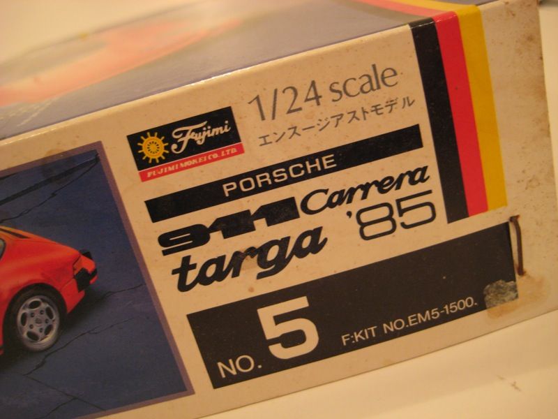 Fujimi Porsche 911 Carrera Targa 1985 124 Kit NIB  