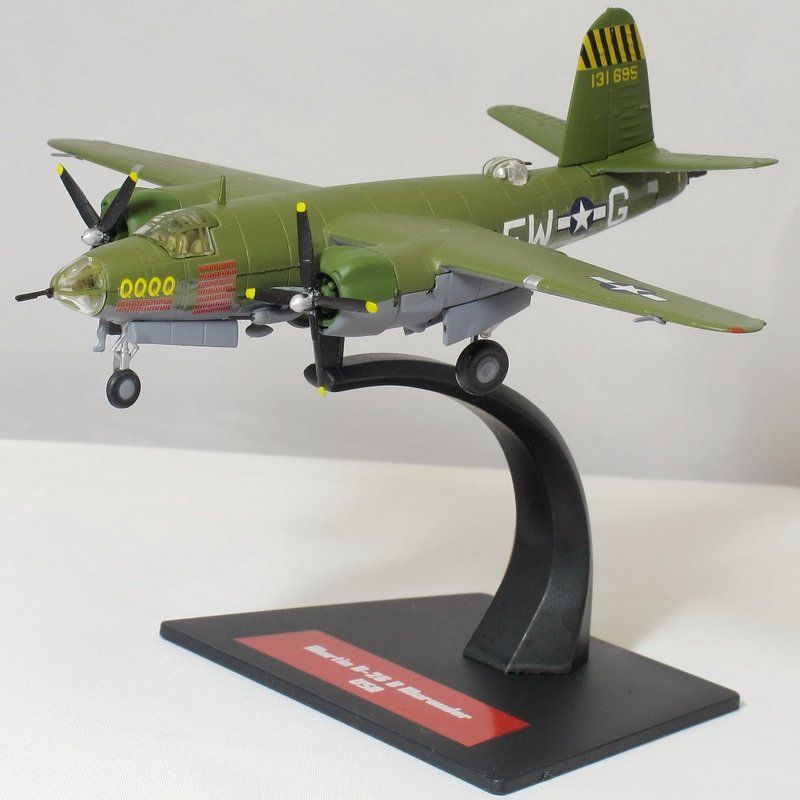 Martin B 26B Marauder USAF Diecast 1/144 Aircraft WWII Ixo Altaya 