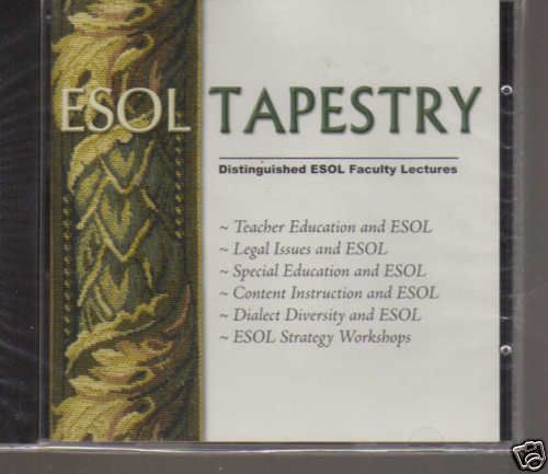 ESOL TAPESTRY CD WITH FACULTY LECTURES NEW V3  