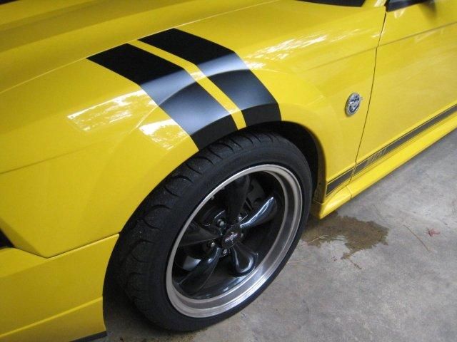 Trunk Center Black Out Panel Decals  Complete 99 04 Mustang/Cobra 