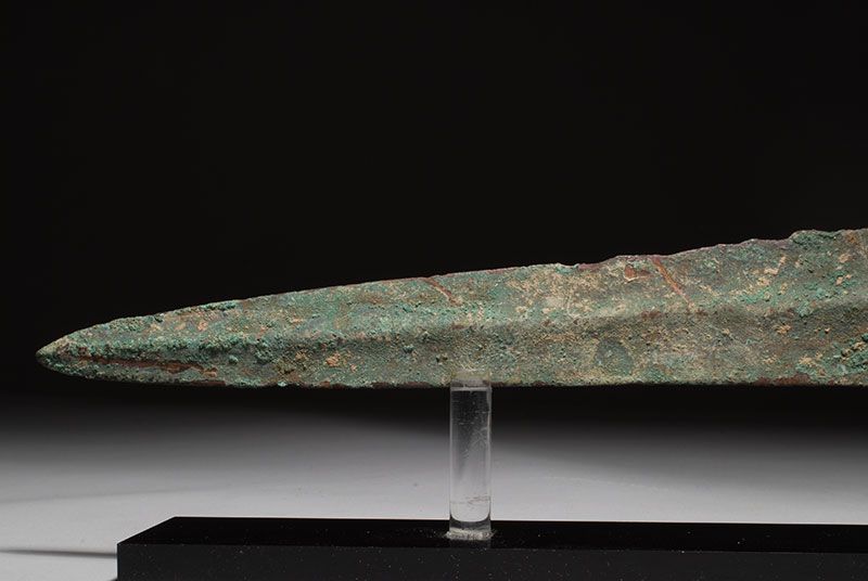 Ancient Persian Luristan Bronze Age Lapis Sword   Near Eastern dagger 