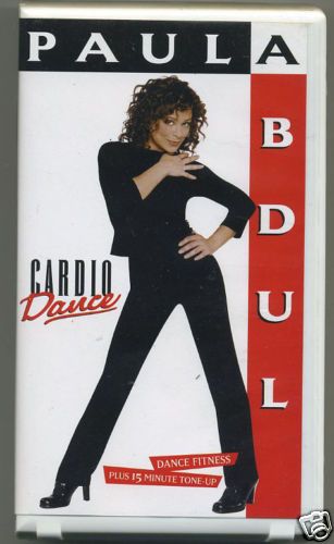 PAULA ABDUL Workout Fitness Exercise VHS Video   1998  