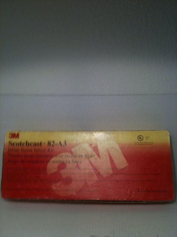 NEW 3M SCOTCHCAST INLINE RESIN SPLICE KIT 82 A3  