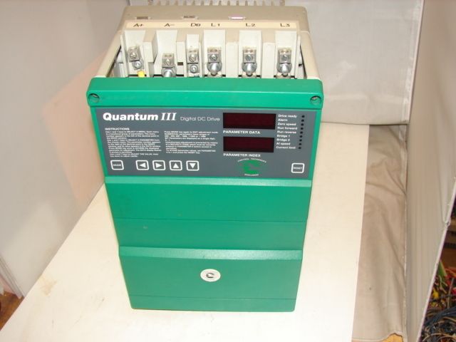   TECHNIQUES M45 14ICD QUANTUM III DIGITAL DC DRIVE 20HP ***XLNT