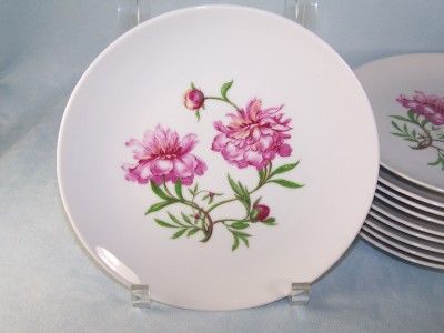 peony floral luncheon dessert winterling schwarzenbach bavaria germany 