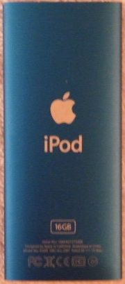 Apple 16GB Blue 4th Gen iPod Nano MB905LL/A Nike Sport Kit Nike+ 16 GB 