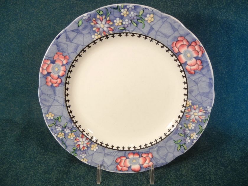   Copeland Spode Cracked Ice and Prunus Salad Plate Pattern 2/7038