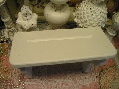 CHERUB&ROSES WHITEwood PLATE SHELF~Shabby~Cottage~Chic  