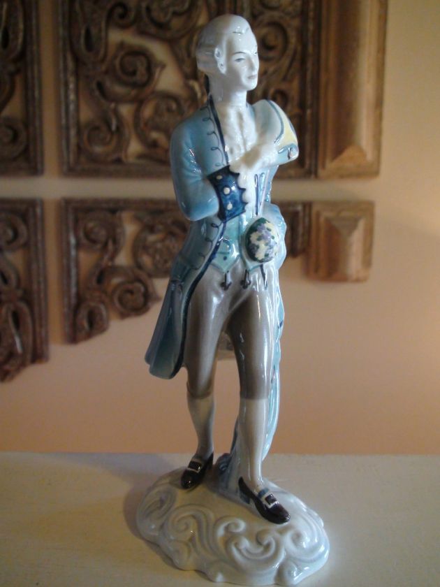 Matched Goldscheider Rendezvous Porcelain Figurines  