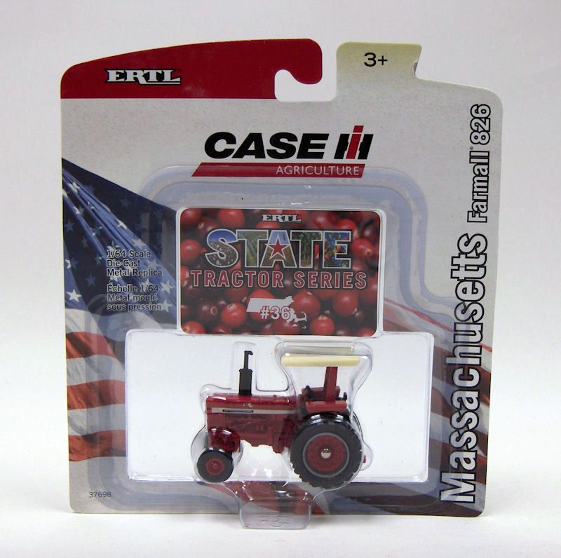 64 IH Farmall 826 Massachusetts *Capital, capitol Chase* ERTL  