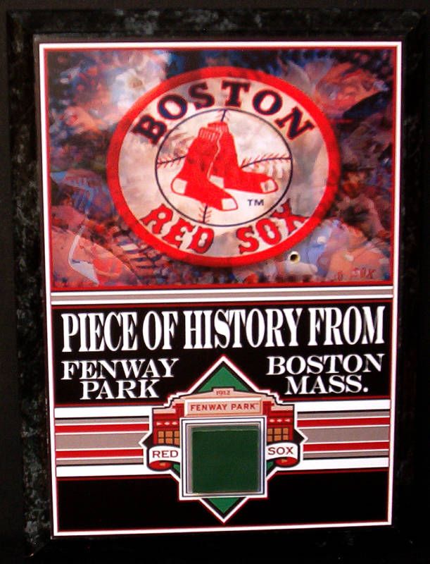 CUSTOM RED SOX McFARLANE WOOD BASE  FENWAY PARK SEAT  