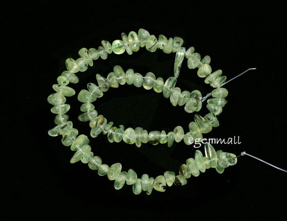 Prehnite Nugget Beads ap. 7 10mm 15 #88011  