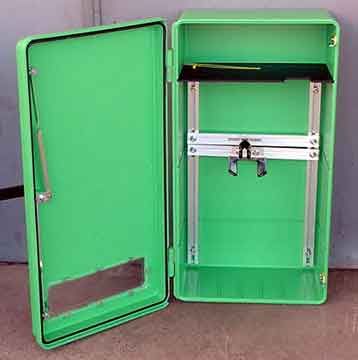 Encon Breathing Apparatus Protective Wall Case NEW  