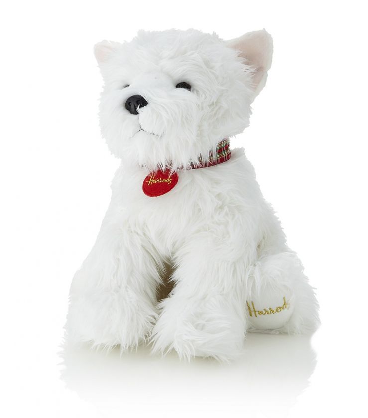 HARRODS XMAS 2011  LARGE WEST HIGHLAND WHITE TERRRIER WESTIE DOG 