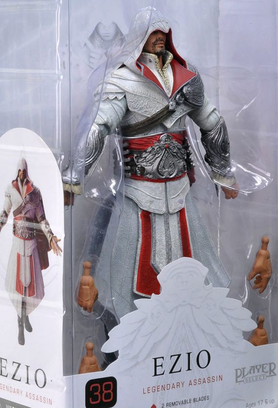 ASSASSINS CREED BROTHERHOOD EZIO FIGURE NECA PLAYER SELECT XBOX 