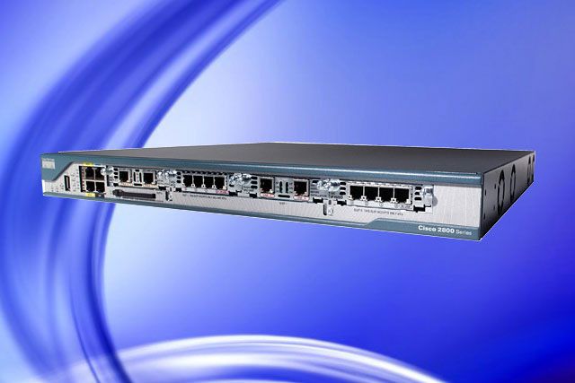 CISCO2801 Modular Router 128/32F W/ HWIC 4A/S  