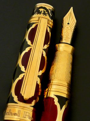 Michel Perchin Year of the Dragon Fountain Pen  Carmen Rivera Pens 