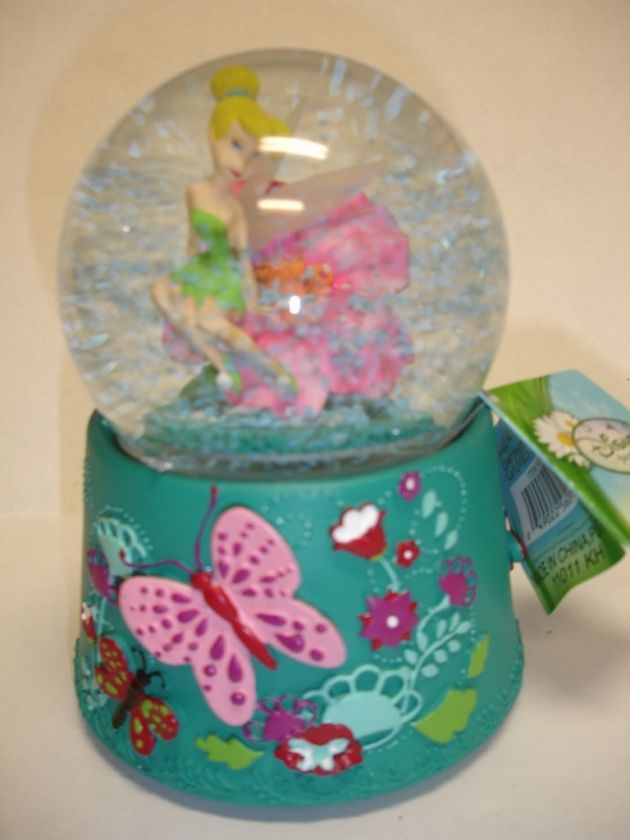   BELL~SNOMOTION~MUSICAL WATERBALL~SNOW GLOBE~DISNEY~FAIRIES~FAIRY~TINK