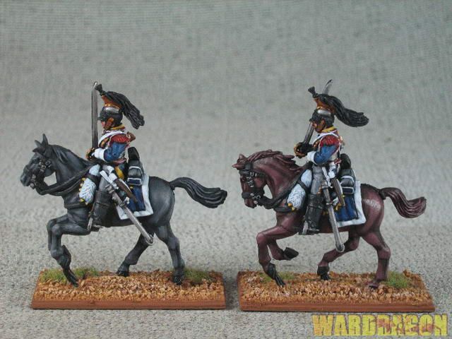 25mm Napoleonic WDS Pro painted French Cuirassiers w94  