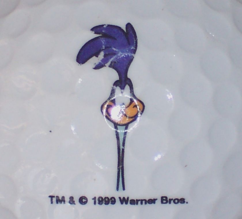 ROAD RUNNER DISNEY LOGO GOLF BALL WARNER BROTHERS (1999)  