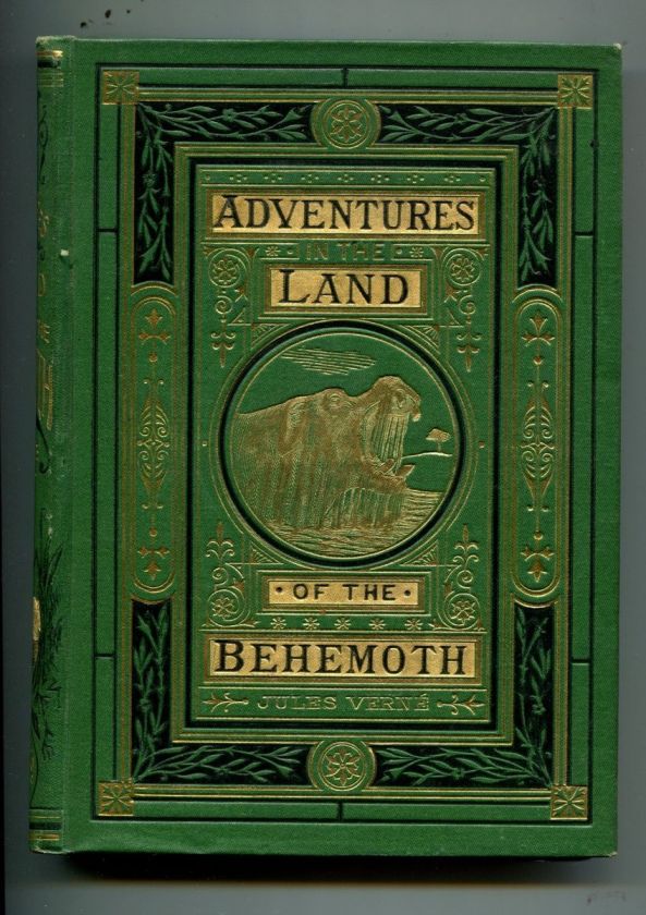 Adventures in The Land of The Behemoth Jules Verne 1874 First Pirated 