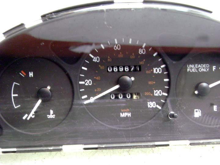 1997 02 DAEWOO LANOS 1.6 L SPEEDOMETER GAUGE CLUSTER  