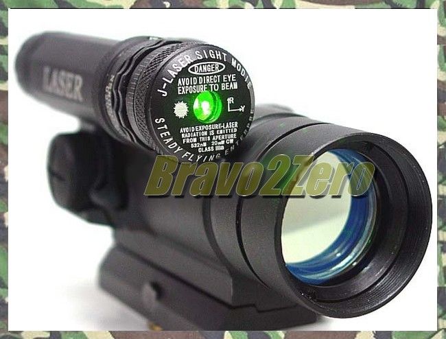 Aimpoint CompM4 Style Red Green Dot Sight with Green Laser + HoneyComb 