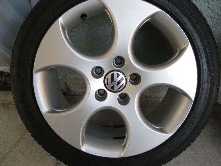 VW GOLF GTI RIM AND TIRE 17  