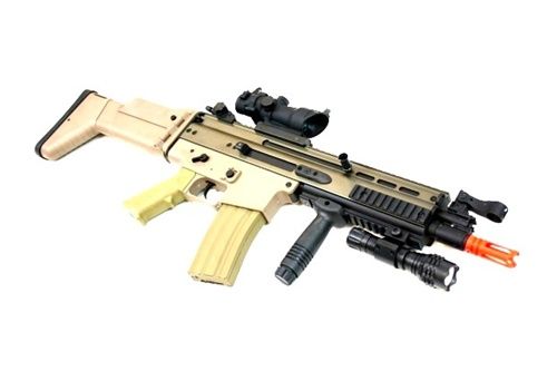 Custom Airsoft DBoy Full Metal M4 TDW RAS AEG Rifle Tan  