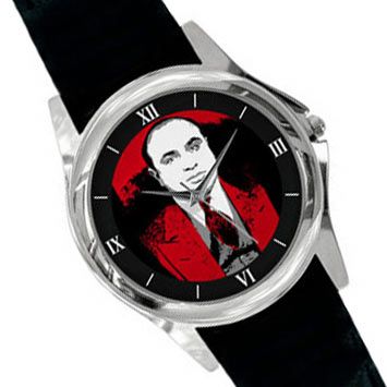 AL CAPONE LADIES WATCH GANGSTER MOB MAFIA Po02  