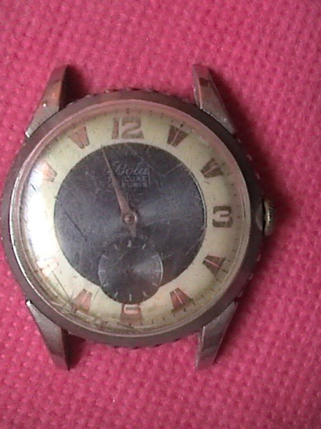 VINTAGE WRISTWATCH FOR REPAIR LINGS CALENDAR BFG  