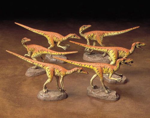 Tamiya 60105 Velociraptors Pack of Six 1/35 scale kit  