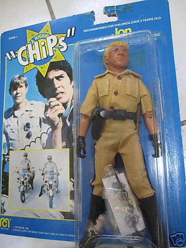 VINTAGE RARE 1977 MEGO CHIPS JON ACTION FIGURE MOC  