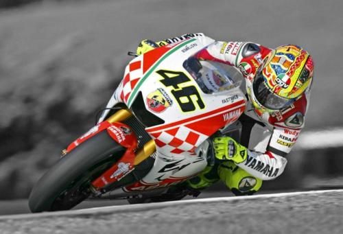 Valentino Rossi   Fiat Yamaha A1 Poster Print #35  