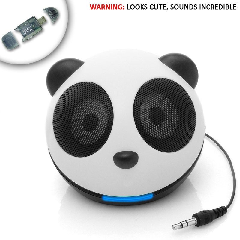 GOgroove Panda Pal Portable Speaker for ANDROID Phones  