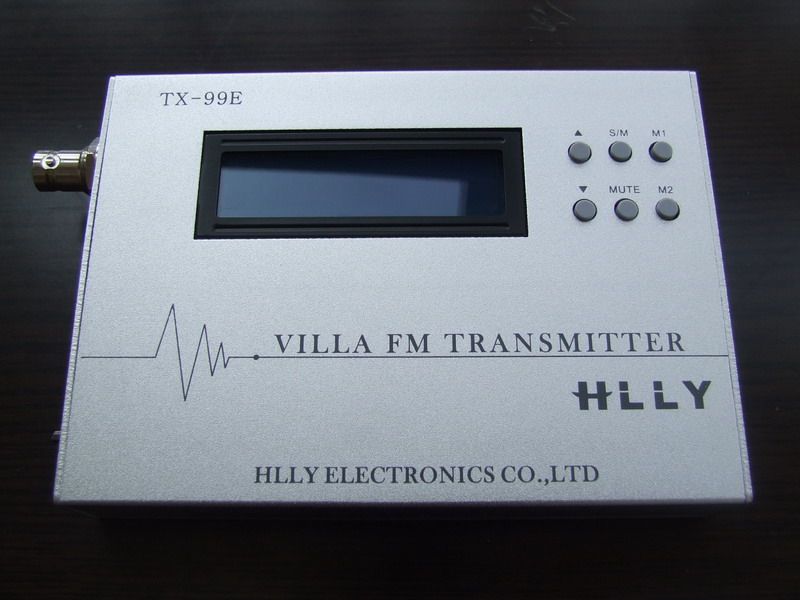   VILLA 0.5W 500mW Fm PLL Stereo Transmitter Radio Station Ship from USA