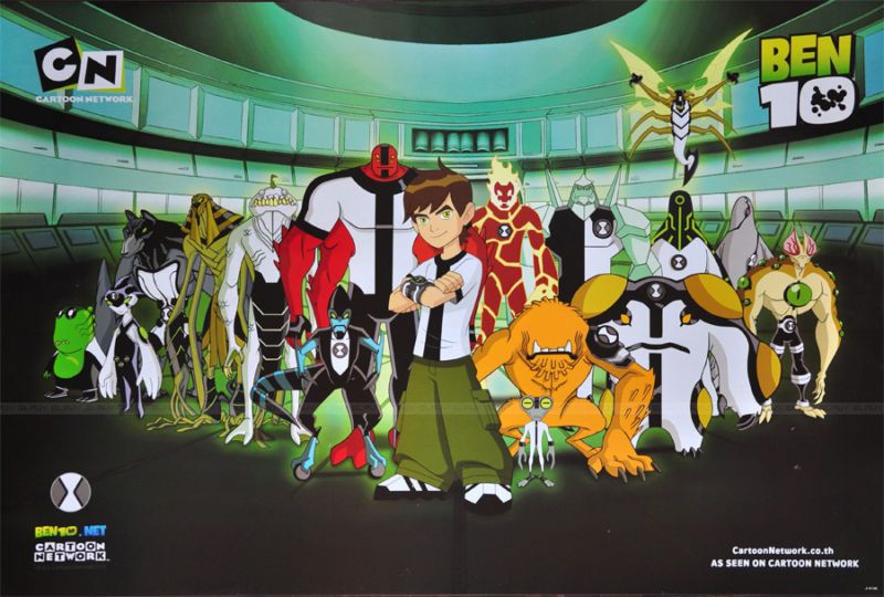 BEN 10 Cartoon Animation Poster 90x60 Ben10 All J4146  